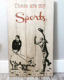 Custom 2 Picture Wood Sign