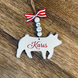 Livestock Cut Out Ornament