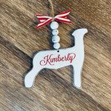 Livestock Cut Out Ornament
