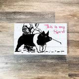 This is my sport (pig)