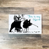 This is my sport (pig)