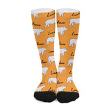 Orange Landrace Socks