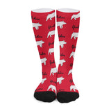 Red Yorkshire Socks