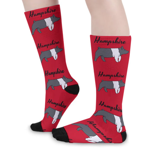 Red Hampshire Socks