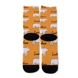 Orange Landrace Socks